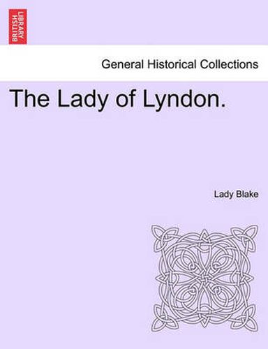 Cover image for The Lady of Lyndon.