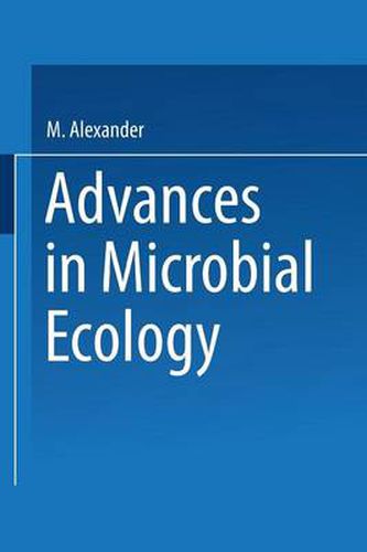 Cover image for Advances in Microbial Ecology