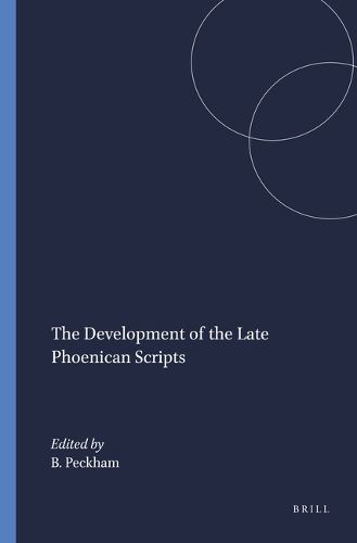 Cover image for The Development of the Late Phoenican Scripts