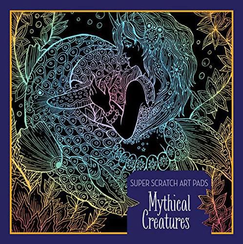 Cover image for Super Scratch Art Pads: Mythical Creatures