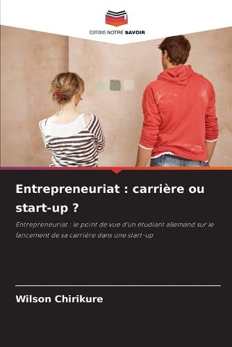Cover image for Entrepreneuriat