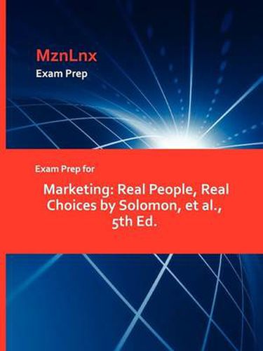 Cover image for Exam Prep for Marketing: Real People, Real Choices by Solomon, et al., 5th Ed.