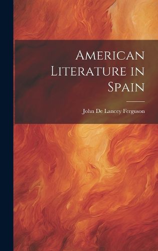 Cover image for American Literature in Spain