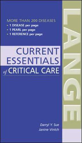 Cover image for CURRENT Essentials of Critical Care