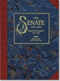 Cover image for Senate, 1789-1989: Historical Statistics, 1789-1992