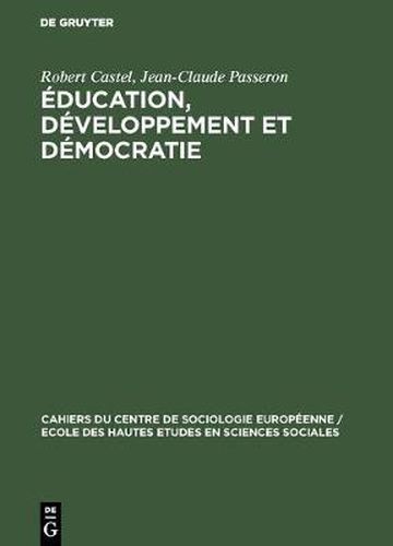 Education, developpement et democratie