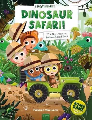 Cover image for Dinosaur Safari!