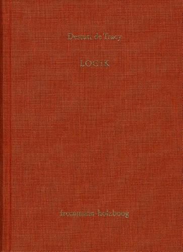 Cover image for Antoine Louis Claude Destutt de Tracy, Logik