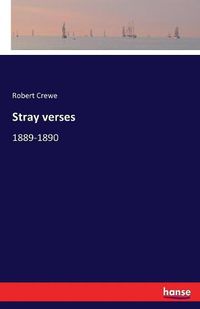 Cover image for Stray verses: 1889-1890