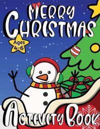 Cover image for Merry Christmas Activity Book For Kids