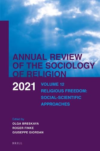 Cover image for Religious Freedom: Social-Scientific Approaches