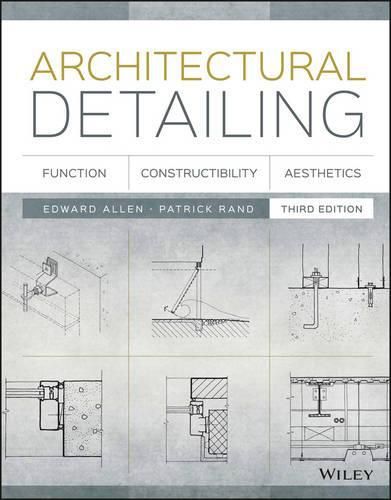 Cover image for Architectural Detailing - Function, Constructibility, Aesthetics 3e