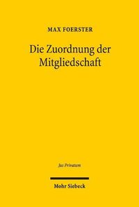 Cover image for Die Zuordnung der Mitgliedschaft