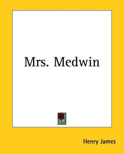 Cover image for Mrs. Medwin