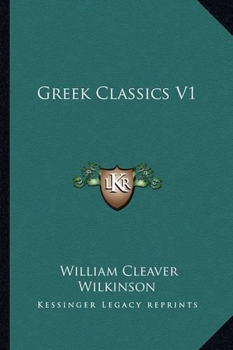 Cover image for Greek Classics V1