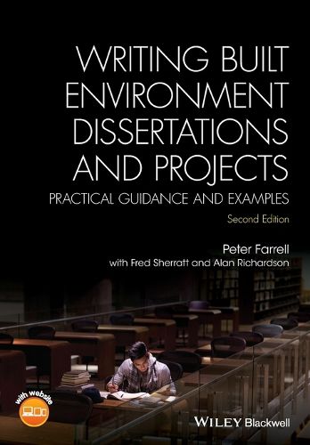 Cover image for Writing Built Environment Dissertations and Projects - Practical Guidance and Examples 2e