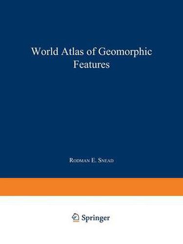Cover image for World Atlas of Geomorphic Features