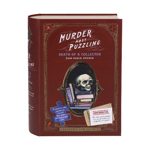 Cover image for Murder Most Puzzling Death of a Collector 500-Piece Puzzle