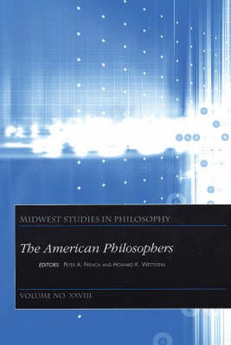 Cover image for The American Philosophers