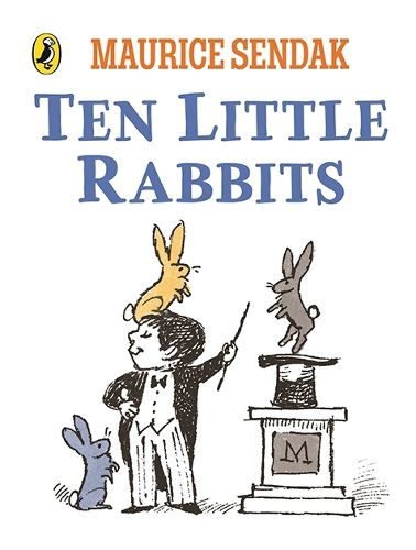 Cover image for Ten Little Rabbits