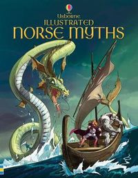 Cover image for Illustrated Norse Myths