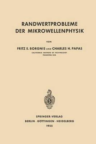 Cover image for Randwertprobleme Der Mikrowellenphysik