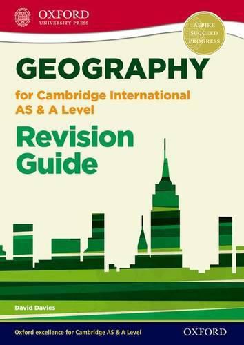 Cover image for Geography for Cambridge International AS and A Level Revision Guide