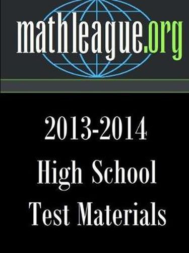 Cover image for High School Test Materials 2013-2014