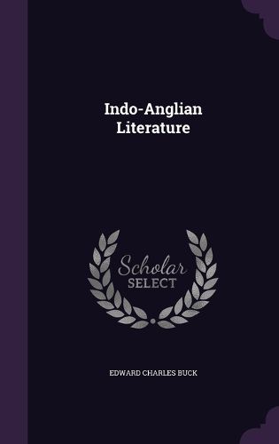 Cover image for Indo-Anglian Literature