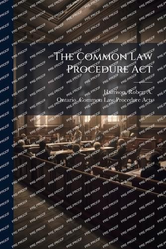 Cover image for The Common Law Procedure Act