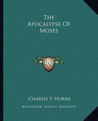 The Apocalypse of Moses