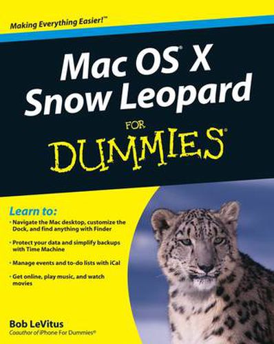 Cover image for Mac OS X Snow Leopard For Dummies