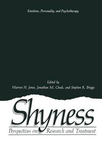 Cover image for Shyness: Perspectives on Research and Treatment
