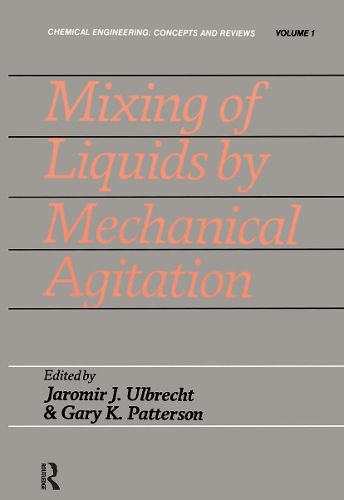 Cover image for Mixing Liquids By Mechnanical