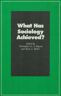 Cover image for What Has Sociology Achieved?