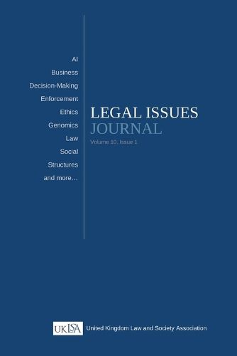 Cover image for Legal Issues Journal (Volume 10 Issue 1)