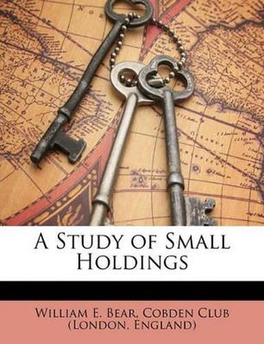 Cover image for A Study of Small Holdings