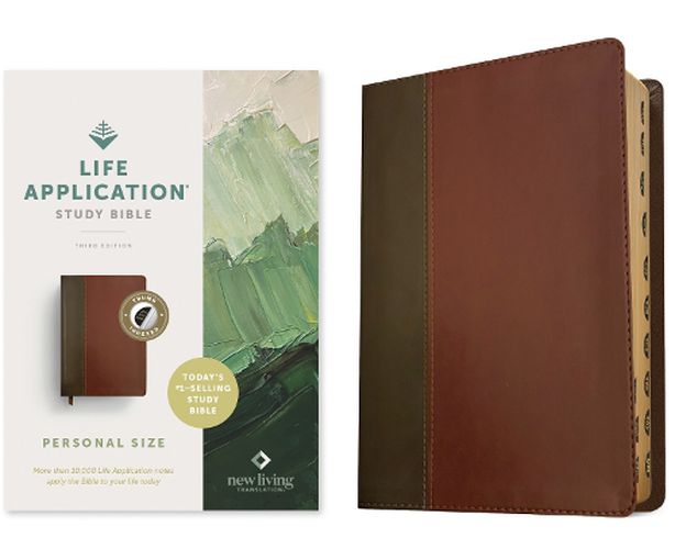 Cover image for NLT Life Application Study Bible, Third Edition, Mahogany