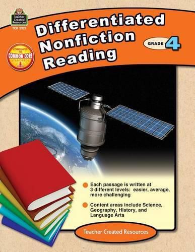 Cover image for Differentiated Nonfiction Reading Grade 4