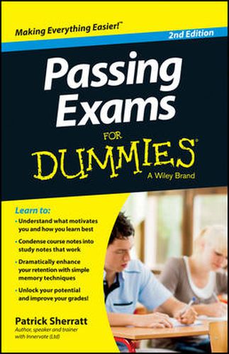 Cover image for Passing Exams For Dummies