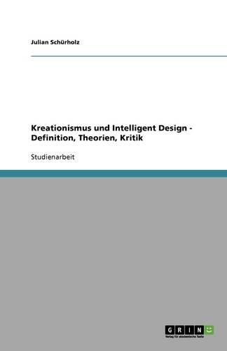Cover image for Kreationismus und Intelligent Design - Definition, Theorien, Kritik