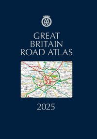 Cover image for AA Great Britain Road Atlas 2025 2025