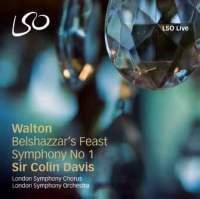 Cover image for Walton Belshazzars Feast Symphony No 1