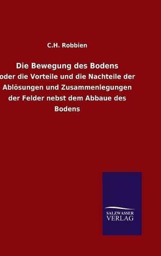 Cover image for Die Bewegung des Bodens