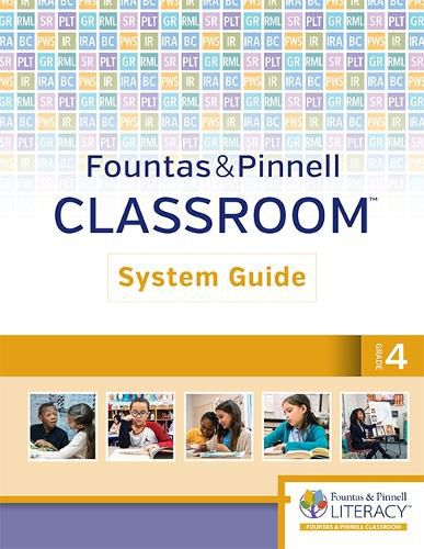 Cover image for Fountas & Pinnell Classroom System Guide, Grade 4