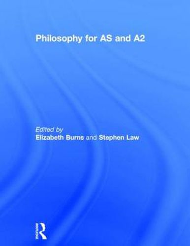 Cover image for Philosophy for AS and A2