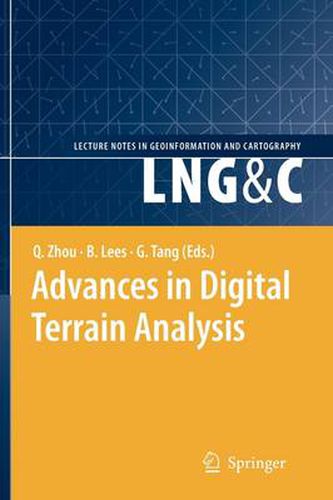 Cover image for Advances in Digital Terrain Analysis