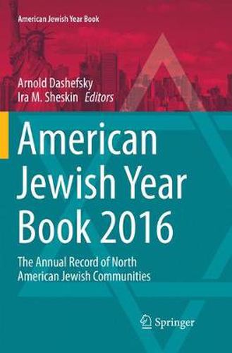 Cover image for American Jewish Year Book 2016: The Annual Record of North American Jewish Communities