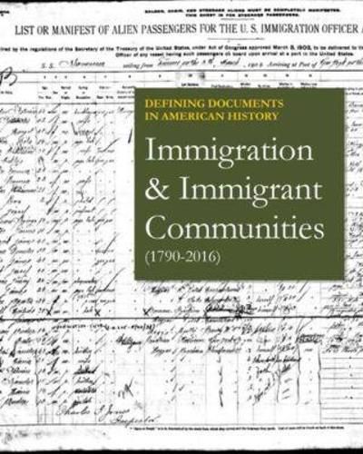 Cover image for Immigration & Immigrant Communities (1790-2016)