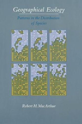 Cover image for Geographical Ecology: Patterns in the Distribution of Species